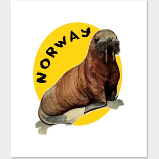 Norwegian Walrus - Goddess Freya Posters and Art